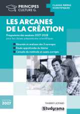 Les arcanes de la création - thème de français-philosophie prépas scientifiques 2027-2028