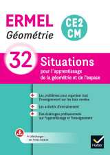 Ermel géométrie ce2/cm - éd. 2024 - guide + ressources photocopiables