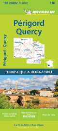 Carte zoom périgord quercy