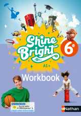 Shine bright anglais 6e - workbook - 2025