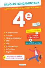 Savoirs fondamentaux 4e - toutes les matières