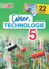 Cahier de technologie 5e - ed. 2025