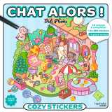 Cozy stickers didi plums (avec pince) - chat alors !