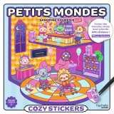 Cozy stickers (avec pince) - petits mondes