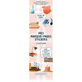 Marque page stickers - lecture