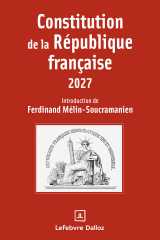 Constitution de la république française 2027. 24e éd.