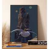 Tirage d'art - jean giraud moebius - arzak : le rocher