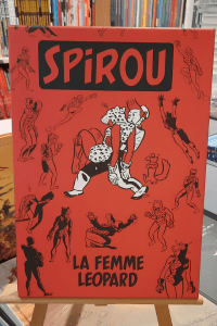 SPIROU - LA FEMME LEOPARD - TIRAGE DE TETE